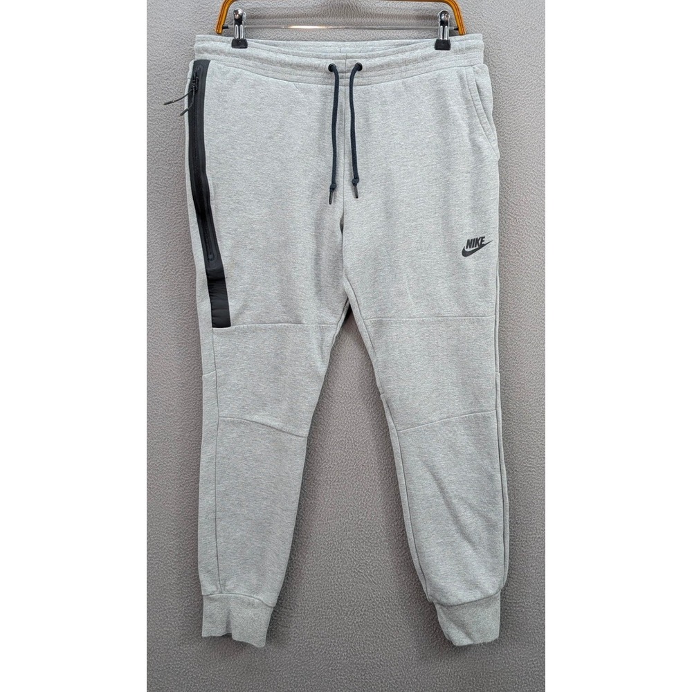 Nike Sportswear Tech Fleece Jogger Pants Men's M Heather Gray Tapered 545343065 - Picture 2 of 13